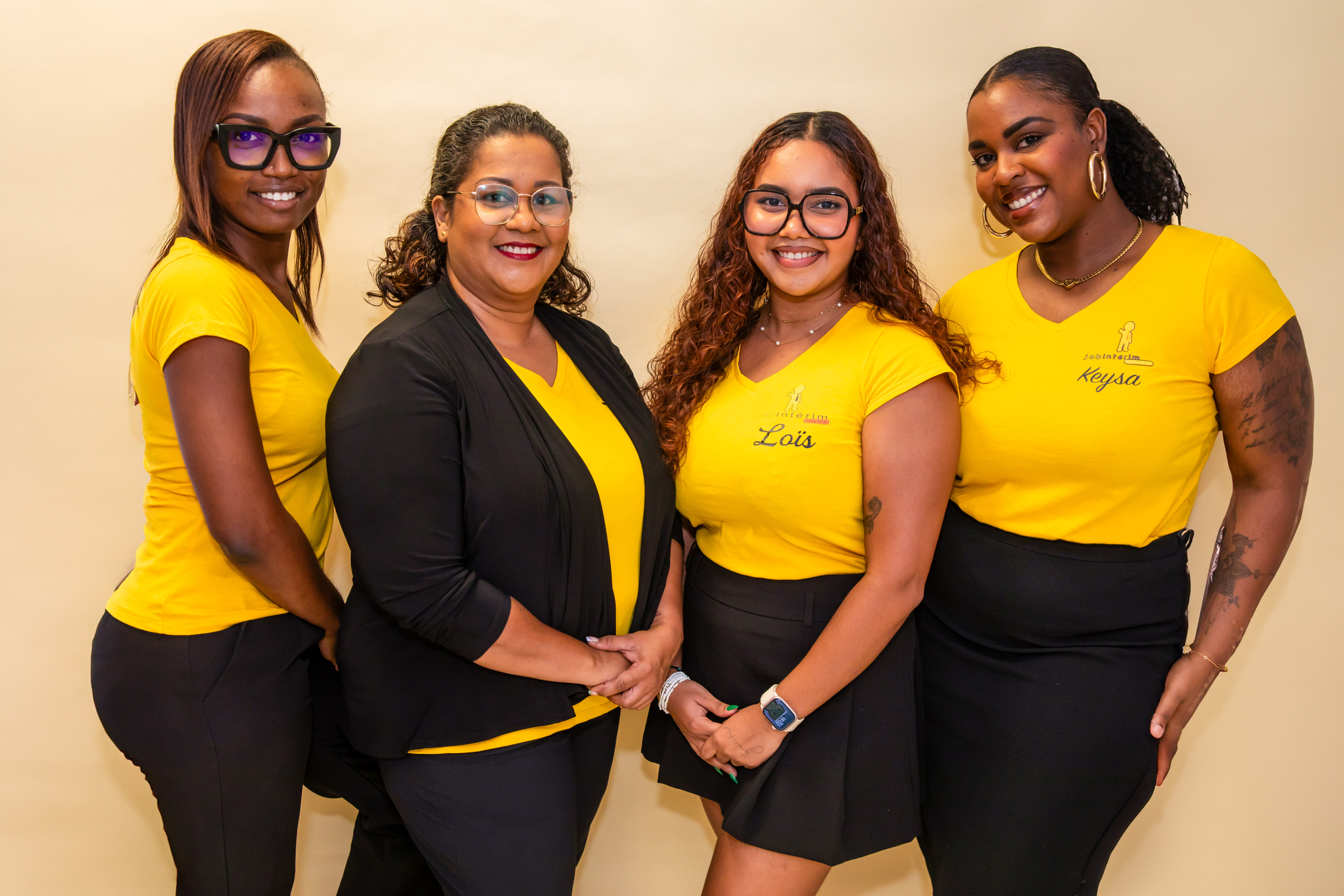Les équipes du groupe Job Intérim Guadeloupe